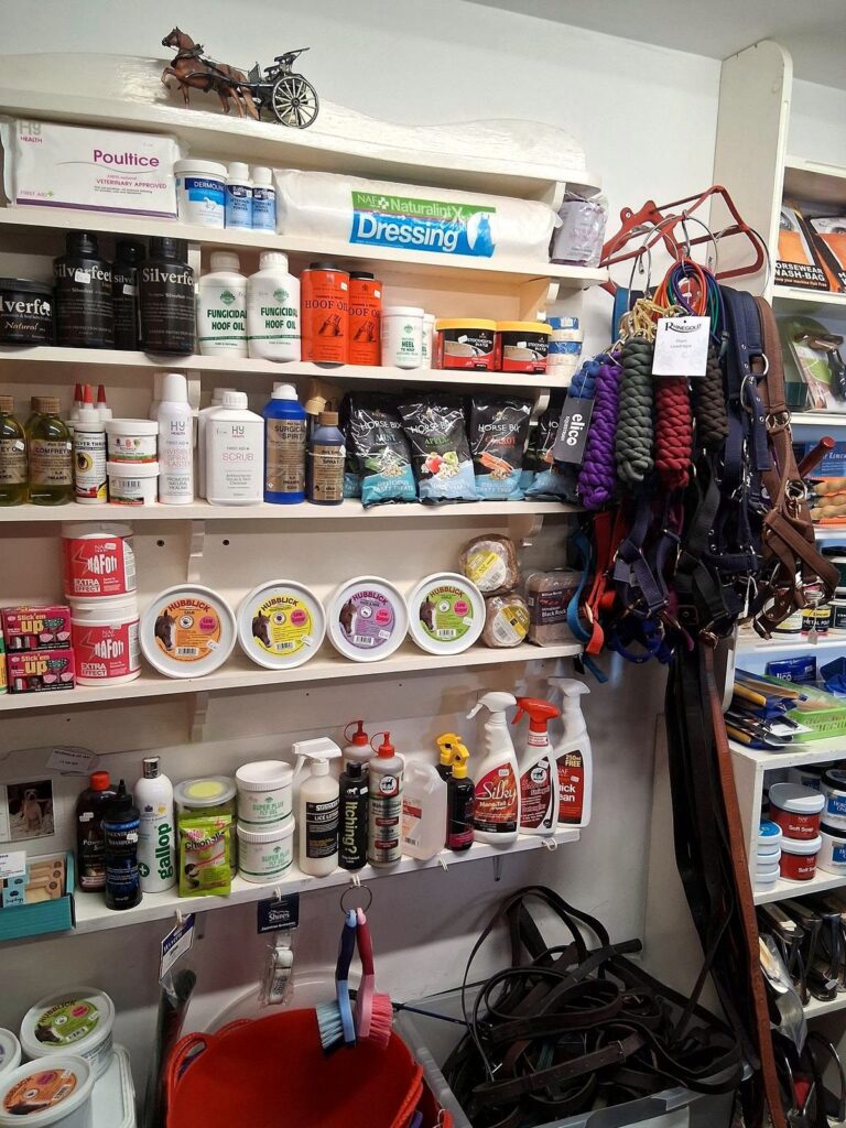 Horse care products, lead ropes and headcollars at The Newark Saddler